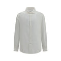 Brunello Cucinelli White Cotton Dress Shirt