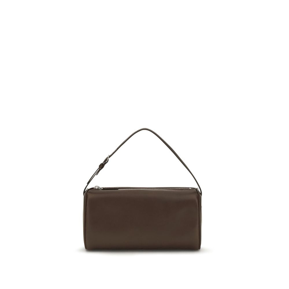 The Row Brown Calf Leather Bos Taurus Shoulder Bag