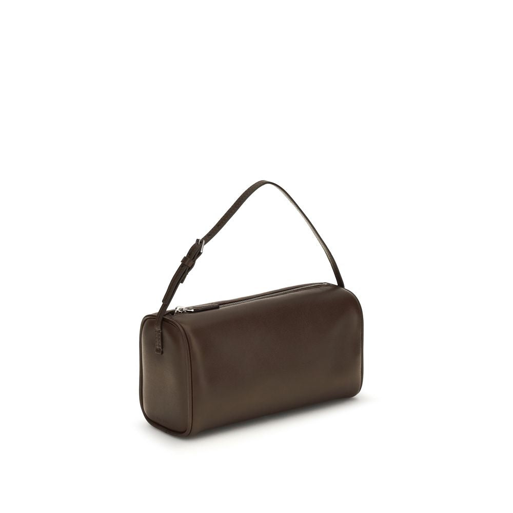 The Row Brown Calf Leather Bos Taurus Shoulder Bag