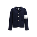 Thom Browne Blue Wool Oves Aries Full-Length Jacket
