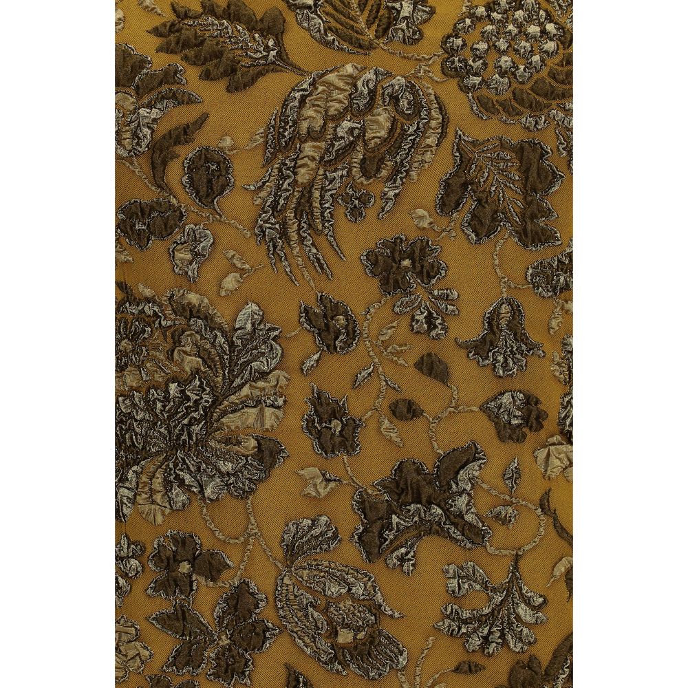 Saint Laurent Brown Polyamide Cocktail Dress