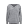 Ermanno Scervino Gray Cashmere Casual Dress