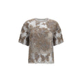 Brunello Cucinelli Beige Mohair Pattern Shirt