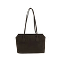 The Row Brown Calf Leather Bos Taurus Shoulder Bag