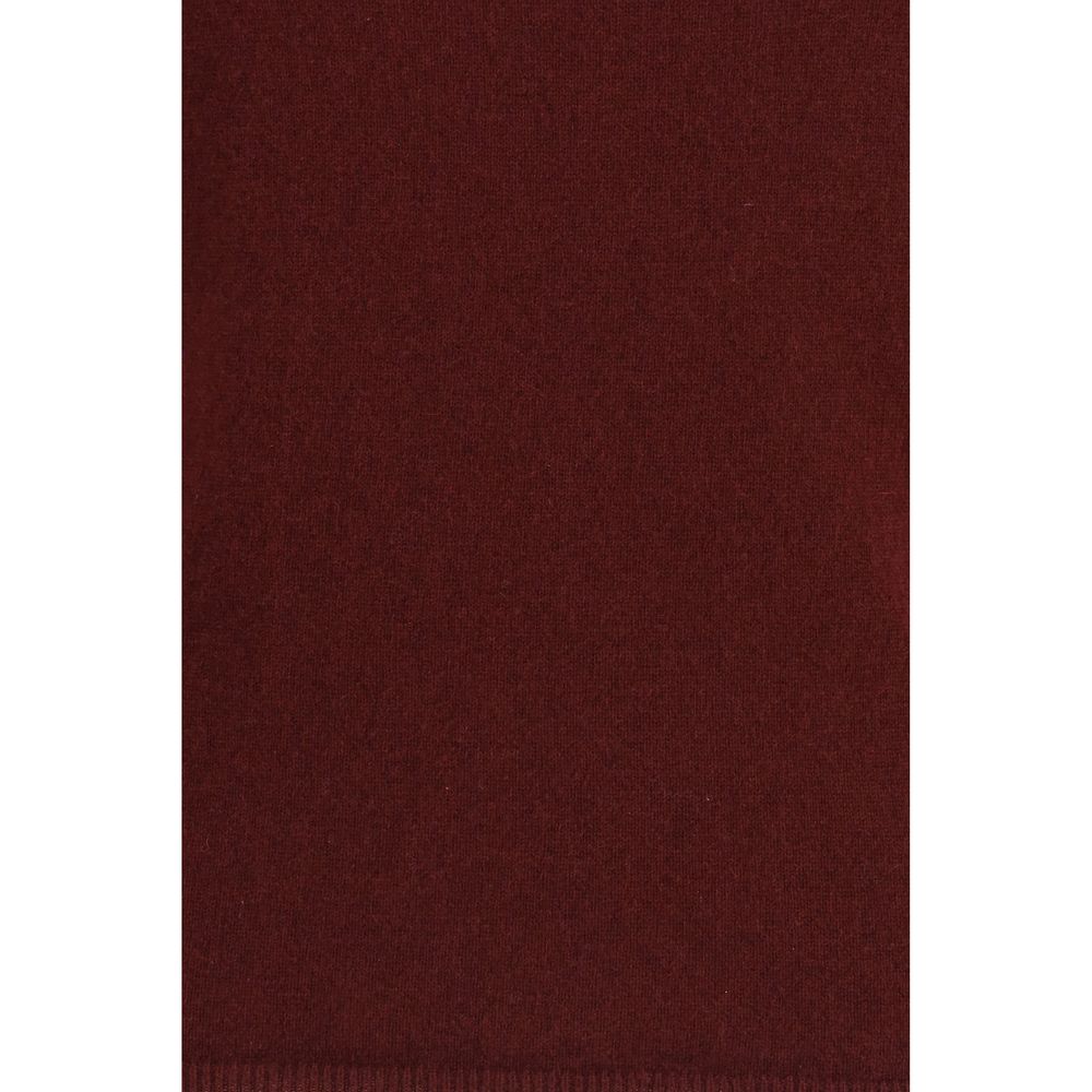 Allude Bordeaux Cashmere Turtleneck