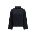 Allude Black Cashmere Turtleneck
