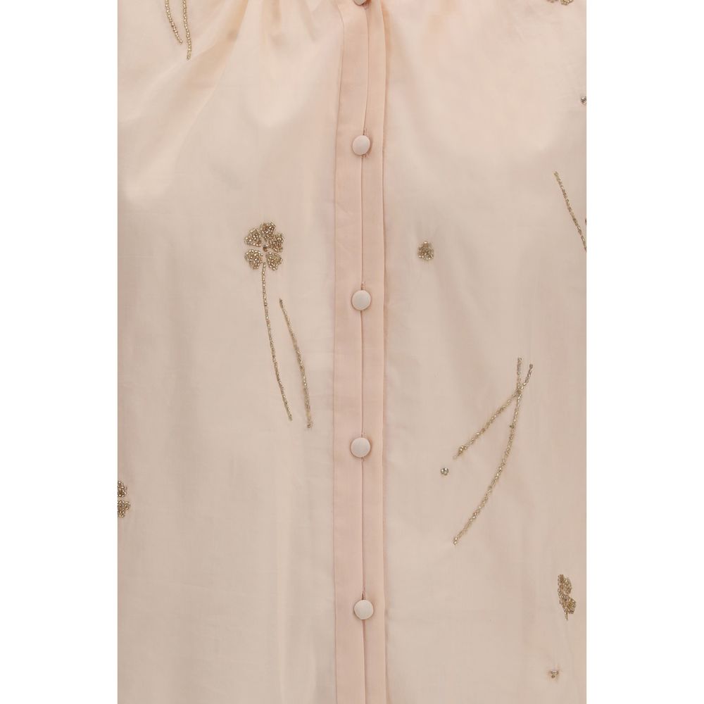 Forte_Forte Multicolor Cotton Blouse