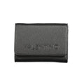 Mario Valentino Black Polyurethane Women's Wallet