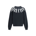 Palm Angels Black Cotton Sweatshirt