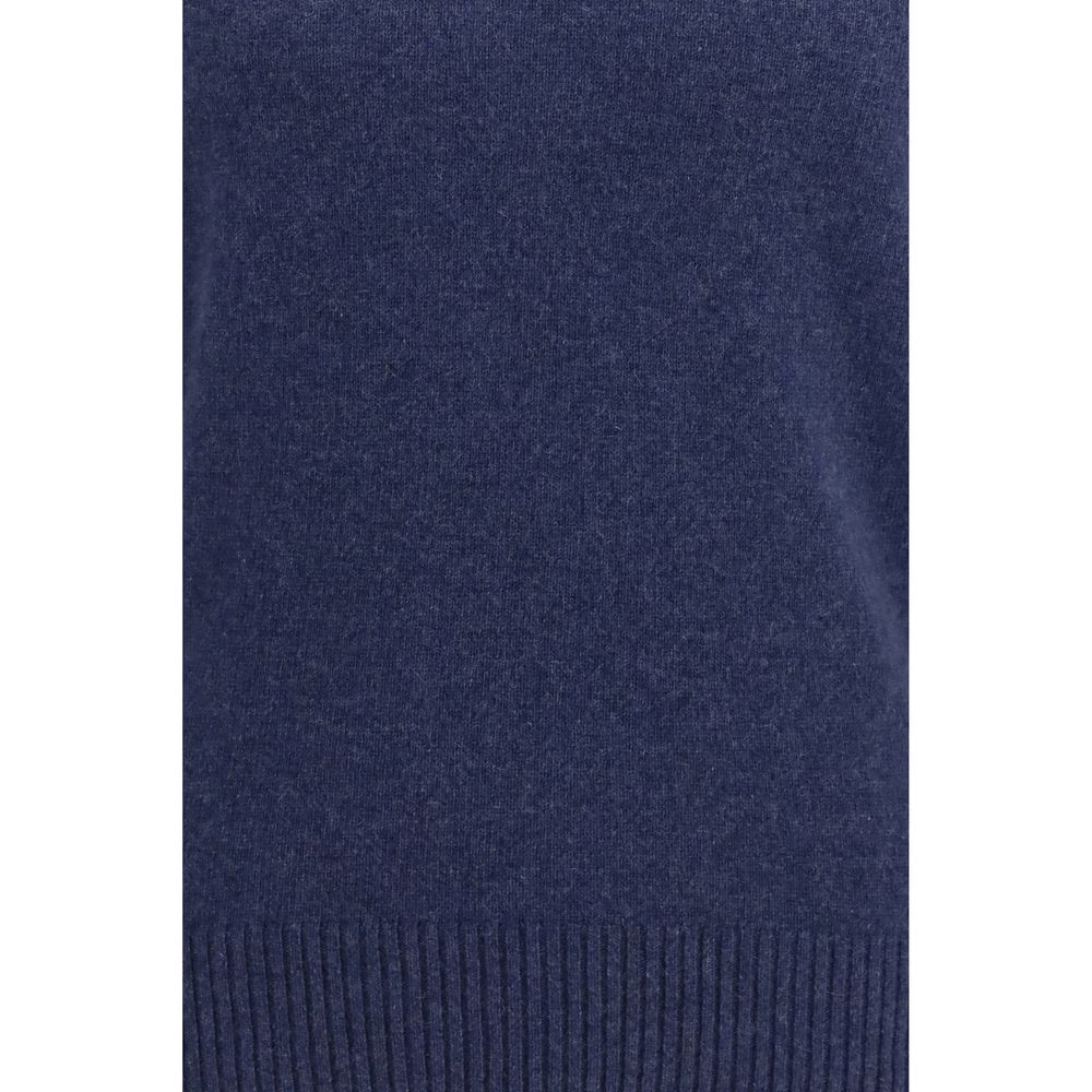 Brooksfield Blue Cashmere Sweatshirt