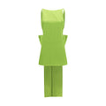 Self-Portrait Bicolor Polyester Cocktail Dress