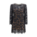Self-Portrait Black Polyamide Cocktail Dress