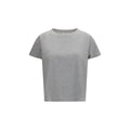 Loulou De Saison Gray Cotton T-Shirt