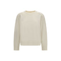 Loulou De Saison White Wool Oves Aries Sweatshirt