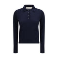 Golden Goose Blue Wool Oves Aries Dress Shirt