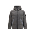Stone Island Gray Polyamide Shell Jacket