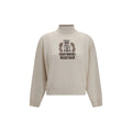 Brunello Cucinelli White Cashmere Sweater