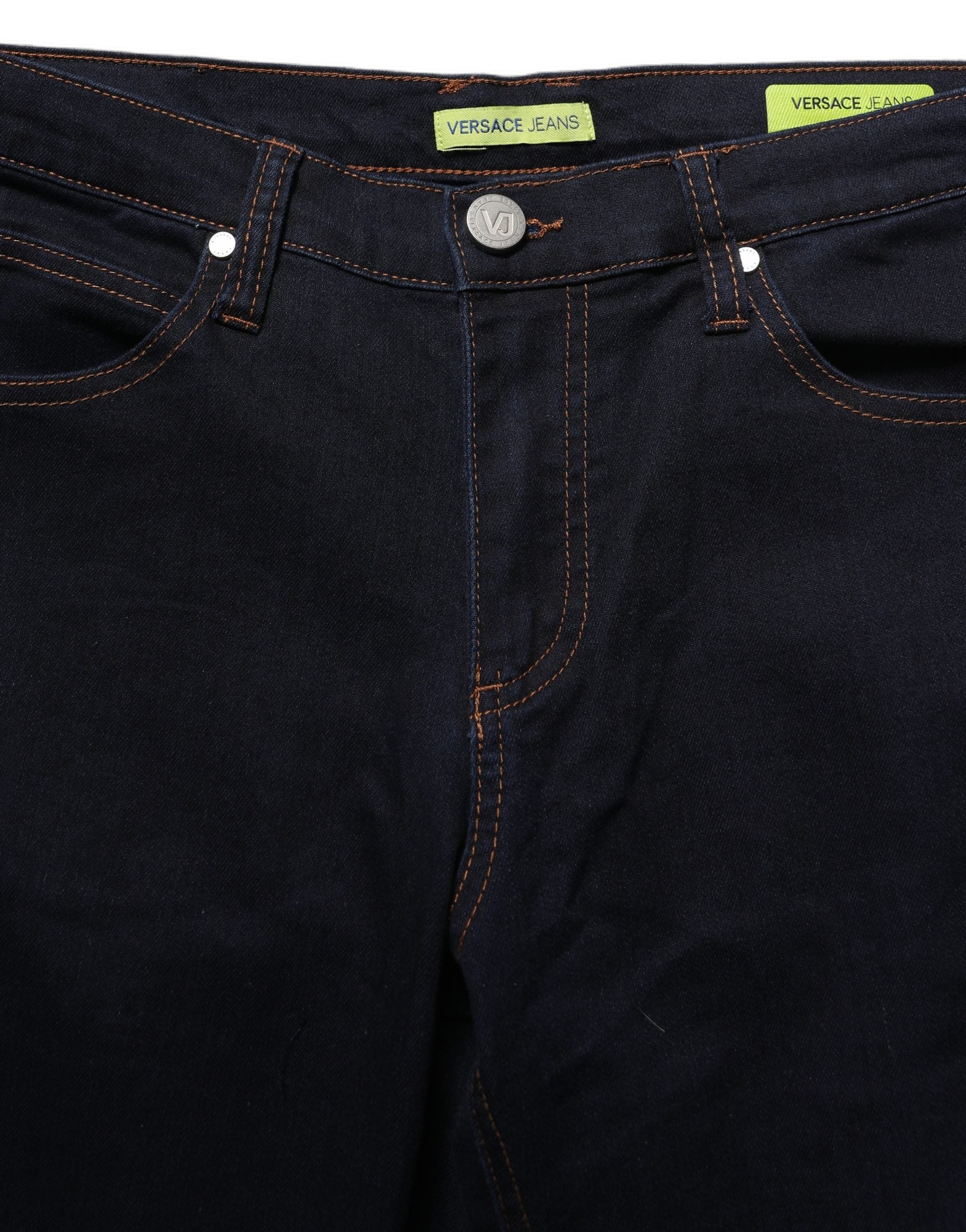 Versace Jeans Couture Blue High Waist Skinny Denim Trouser Jeans