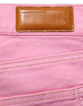 GF Ferre Pink Mid-Waisted Flared Denim Casual Jeans
