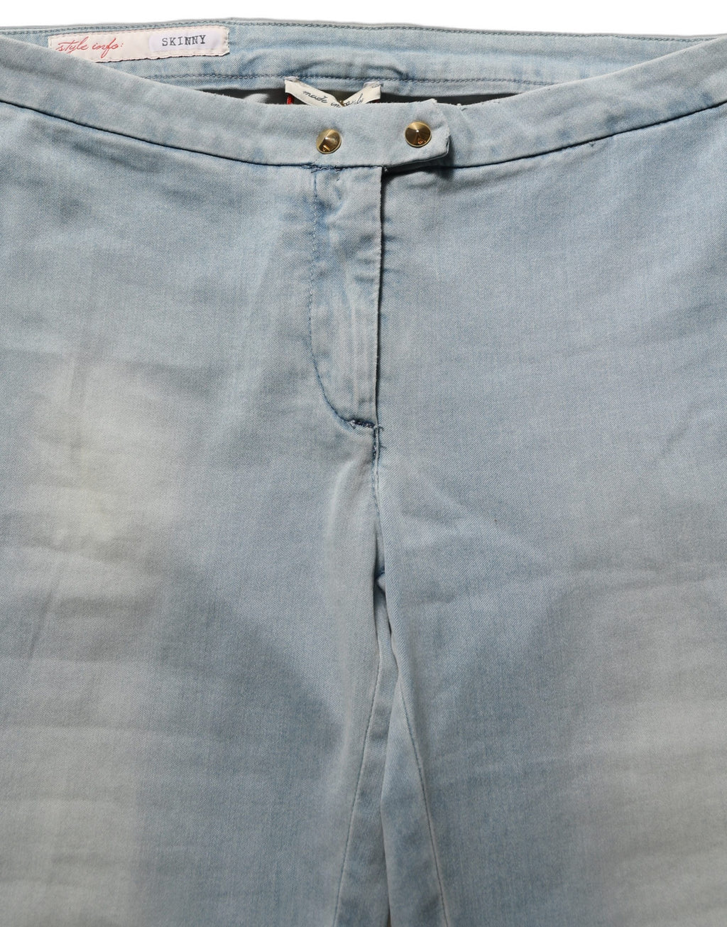 CYCLE Light Blue Washed Stretch Skinny Denim Trouser Women Jeans