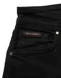 Dolce & Gabbana Black Cotton Stretch Skinny Denim Jeans