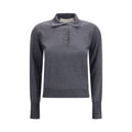 Golden Goose Gray Wool Oves Aries Shirt