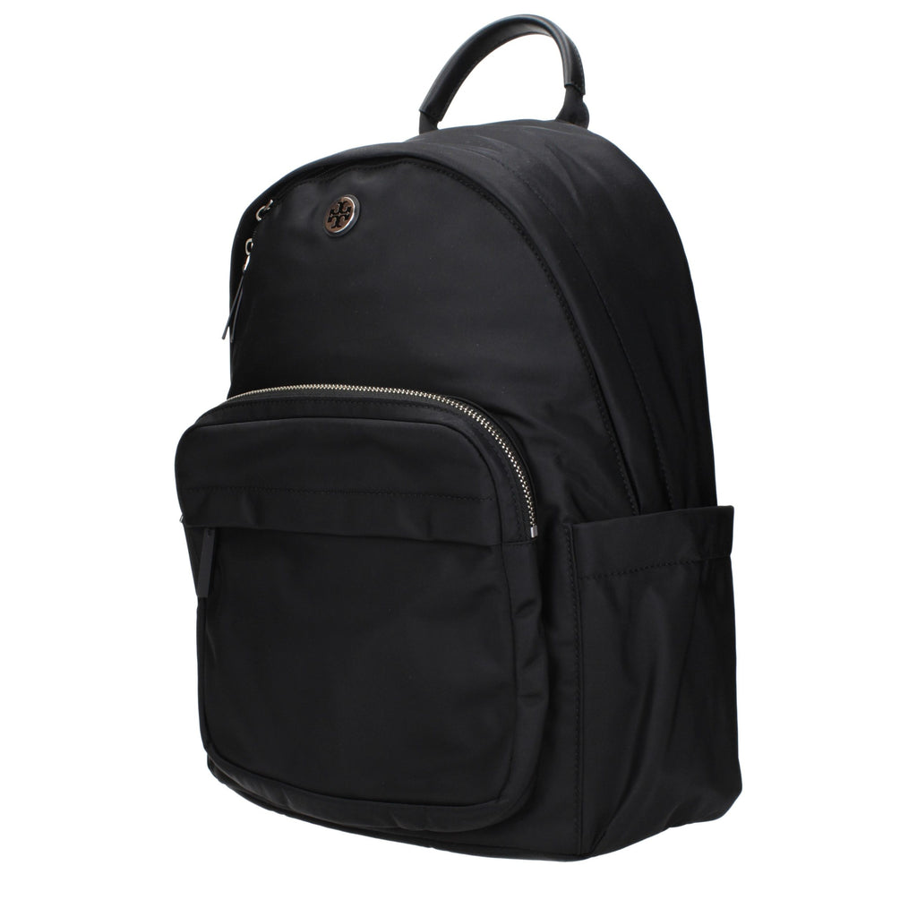 Tory Burch Black Nylon Backpack