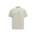 Palm Angels White Cotton T-Shirt