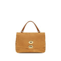 Zanellato Beige Suede Leather Handbag