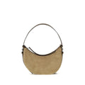 Tory Burch Beige Suede Leather Shoulder Bag