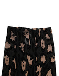 Dolce & Gabbana Black Leopard Nylon Tights Stocking Pantyhose Socks