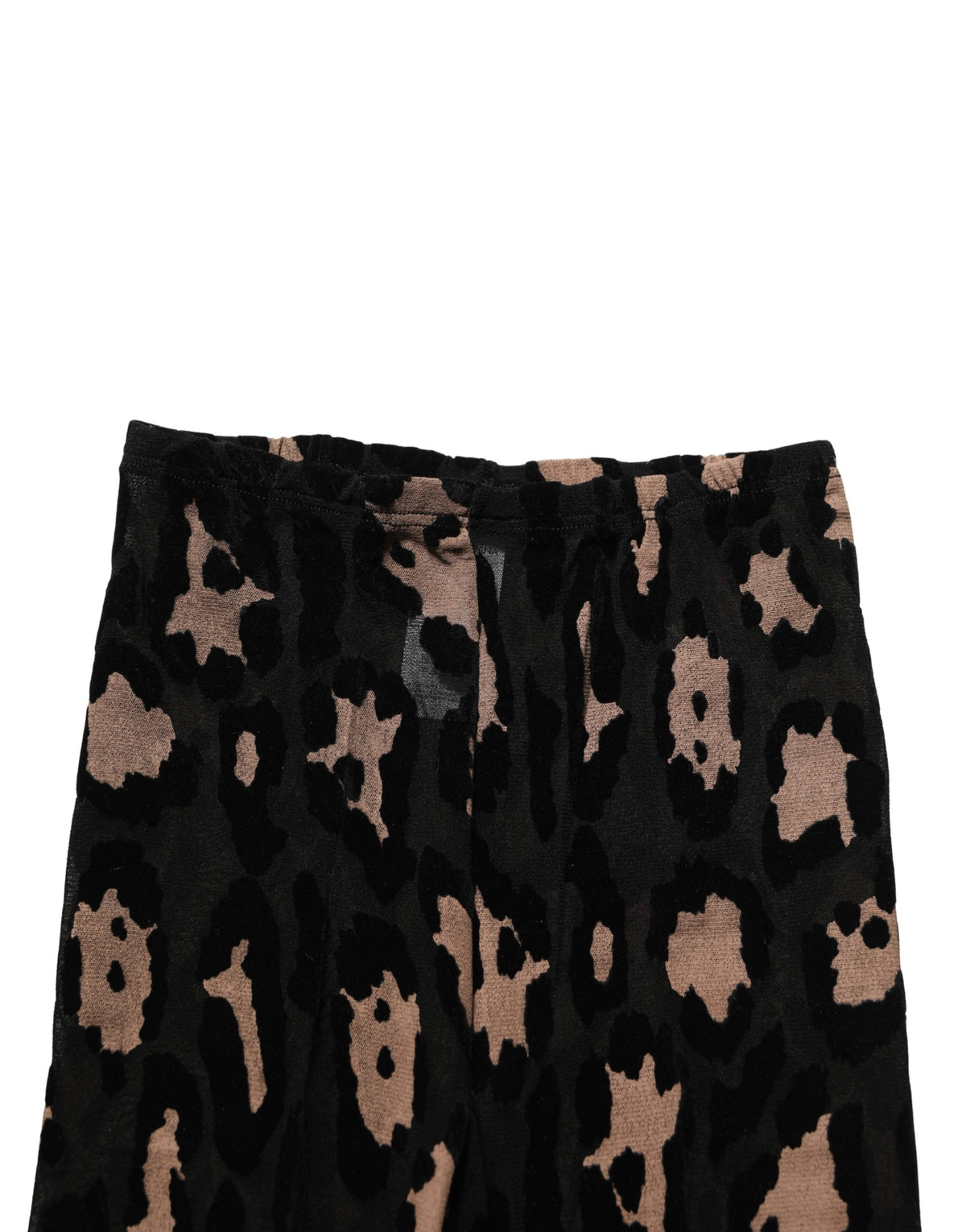 Dolce & Gabbana Black Leopard Nylon Tights Stocking Pantyhose Socks
