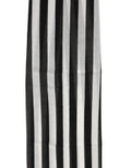 Dolce & Gabbana Black White Stripes Tights Stocking Pantyhose Socks
