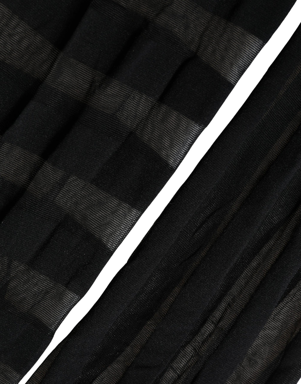 Dolce & Gabbana Black Nylon Stripes Tights Stockings Pantyhose Socks