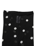 Dolce & Gabbana Black Polka Dot Tights Stockings Pantyhose Socks