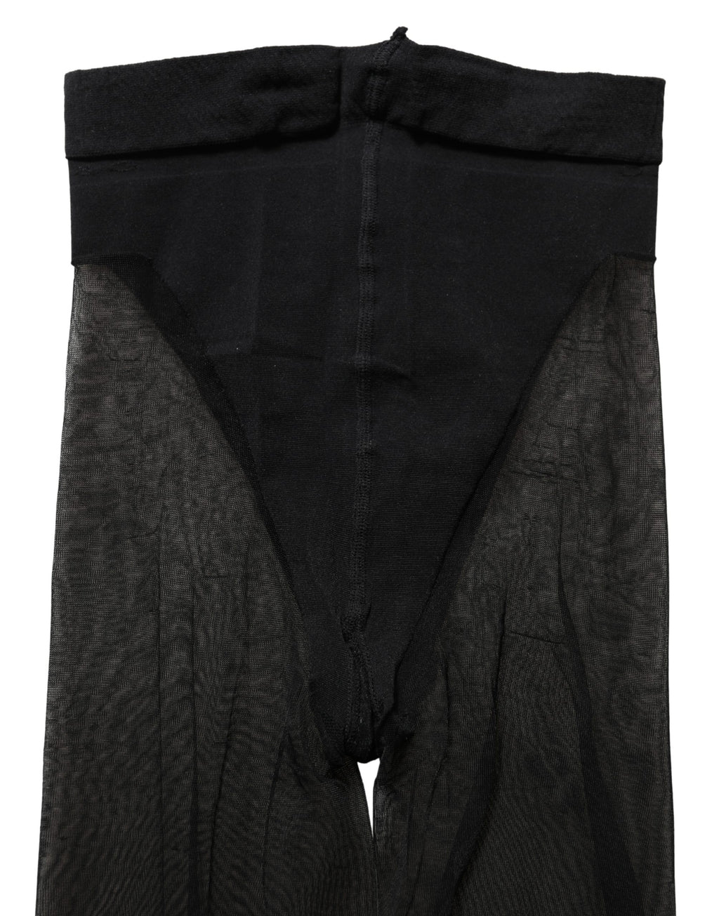 Dolce & Gabbana Black Nylon Sheer Tights Stockings Pantyhose Socks
