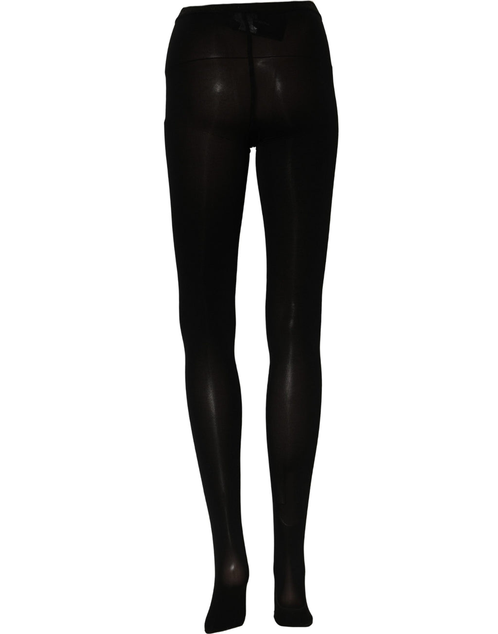 Dolce & Gabbana Black Nylon Tights Stockings Pantyhose Socks