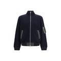 Sacai Blue Wool Oves Aries Sweatshirt
