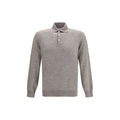 Brunello Cucinelli Gray Cashmere Sweatshirt