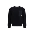 Moose Knuckles Black Nylon Sweatshirt
