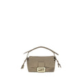 Fendi Beige Lamb Ovis Aries Aries Handbag