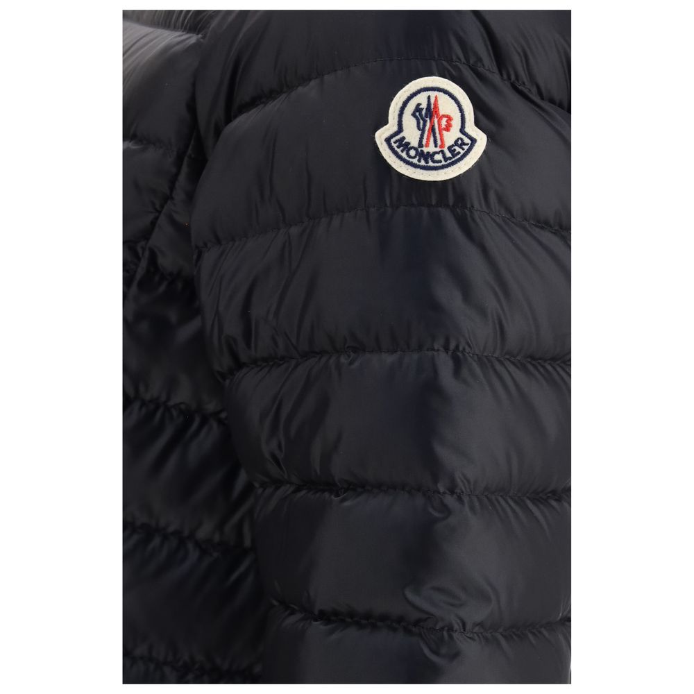Moncler Black Polyamide Full-Length Jacket