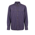 Trussardi Jeans Purple Cotton Men's Jacket