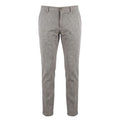 Trussardi Jeans Brown Flax Men Trousers