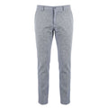 Trussardi Jeans Blue Flax Men Pant