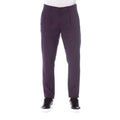 Trussardi Jeans Red Cotton Men's Pant