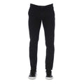 Trussardi Jeans Black Cotton Men Pants