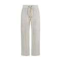 Brunello Cucinelli White Cotton Athletic Pants