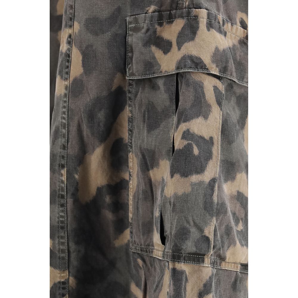 R13 Multicolor Cotton Cargo Shorts