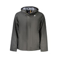 K-WAY Nero Poliestere Uomo Jacket with Hood and Pockets